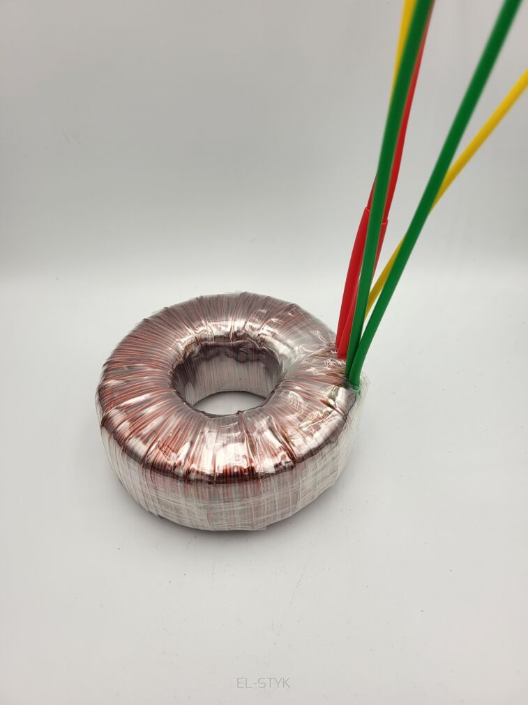 Transformator toroidalny TS 150VA 230V // 2x55V  -  2x1,36A