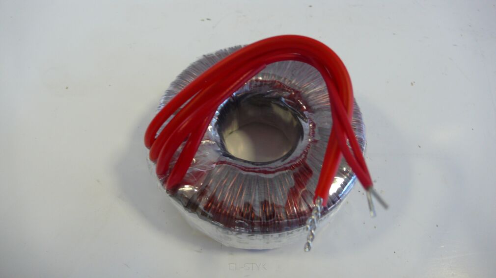 Transformator toroidalny TS 80VA 230V // 2 x 13V  -  2 x 3,08A