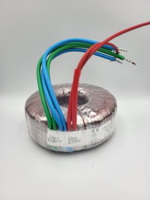 Transformator toroidalny TS 300VA 230V // 2x24V  2x6,25A