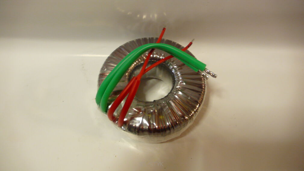 Transformator toroidalny TS 350VA 230V // 12V  -  29,16A z zabezpieczeniem termicznym