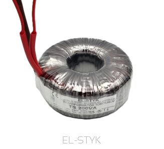 Transformator toroidalny TS 200VA 230V // 13V - 15,38A - 2