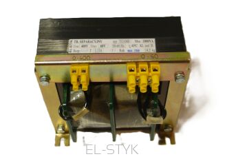 Transformator separacyjny TO 1000VA 400V / 60V  -  16,66A - 2