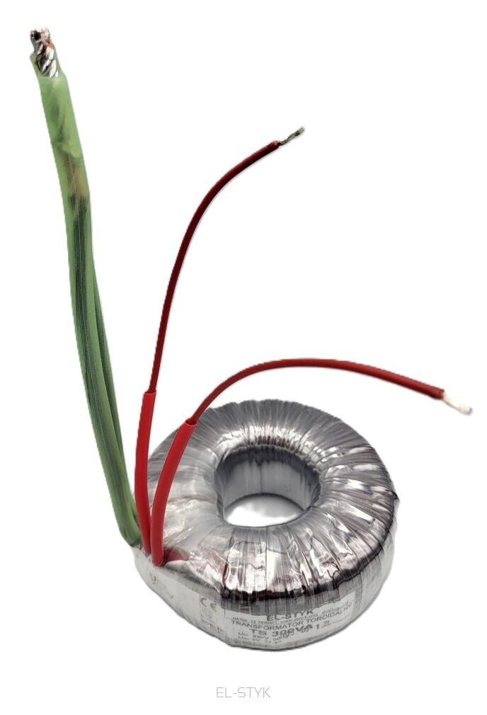 Transformator toroidalny TS 350VA 230V // 16V  -  21,87A