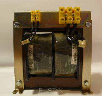 Transformator bezpieczeństwa TO 1000VA 400V / 24V  -  41,66A - 3