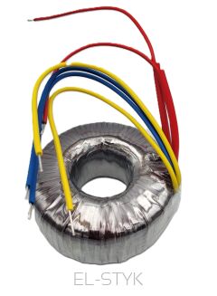 Transformator toroidalny TS 100VA  230V // 2x23V  -  2x2,17A - 2