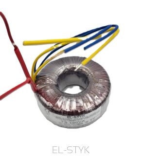 Transformator toroidalny TS 100VA  230V // 2x23V  -  2x2,17A - 3