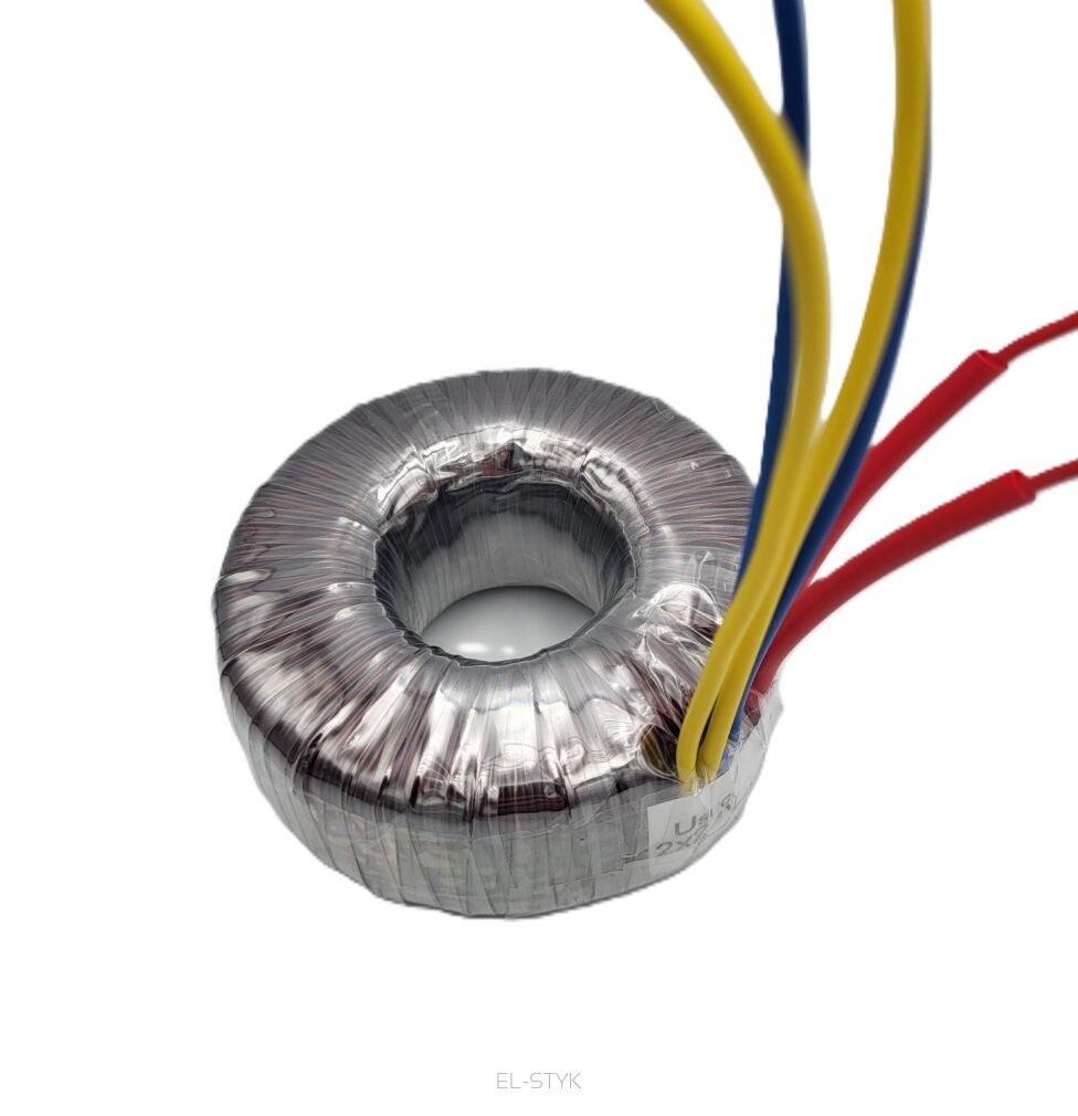 Transformator toroidalny TS 100VA  230V // 2x23V  -  2x2,17A