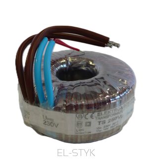 Transformator toroidalny TS 250VA 230V // 12V  -  20,80A - 3