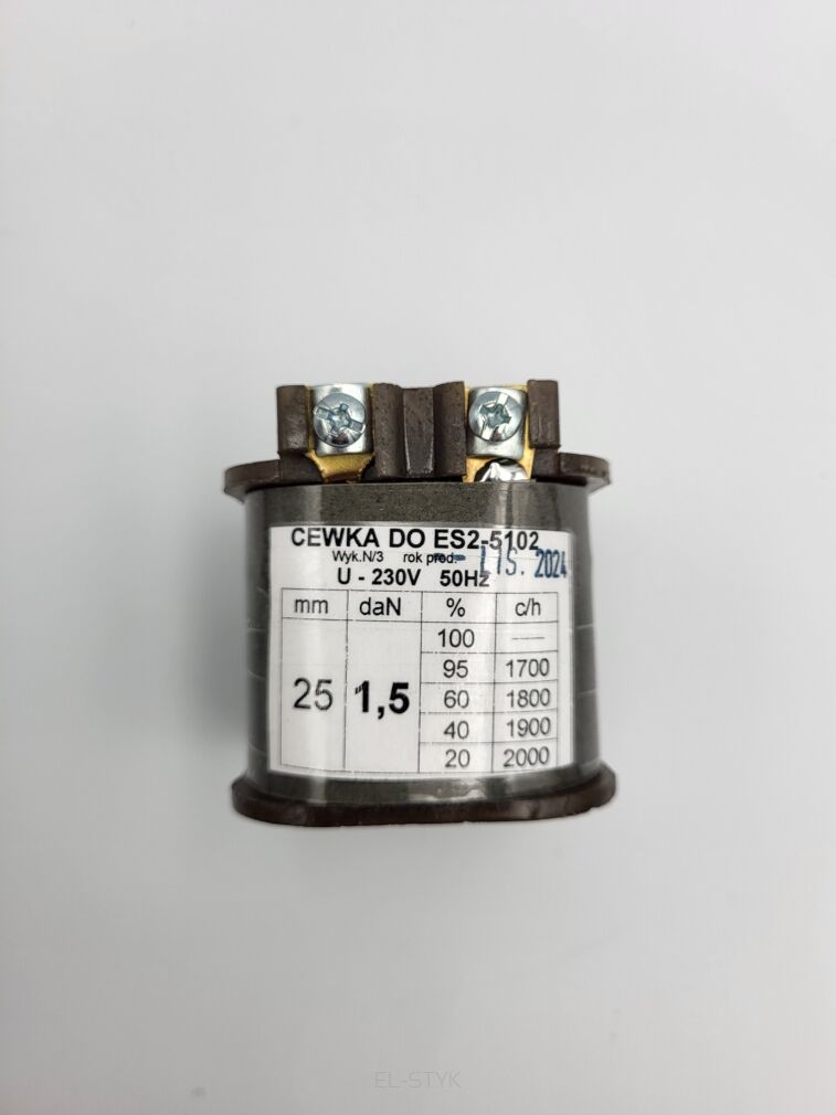 Cewka do elektromagnesu ES2-5102  1,5 kG U-230V