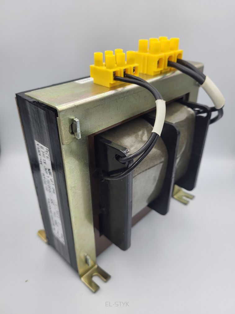 Transformator separacyjny TO 630VA 400V // 230V - 1,3A (300VA) / 24V - 13,75A (330VA)