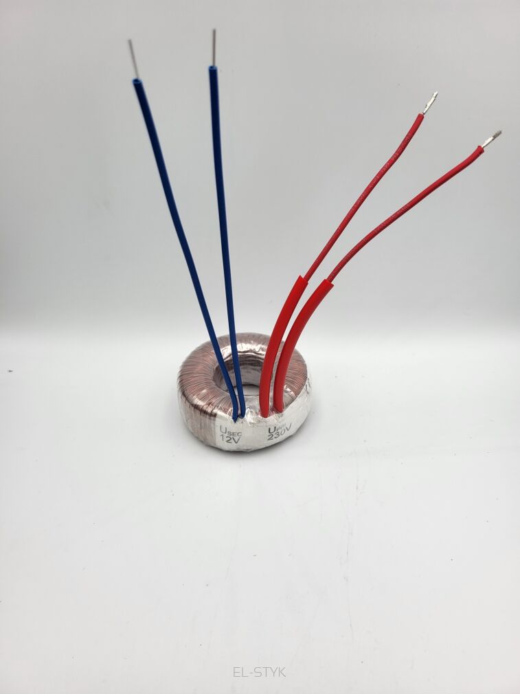 Transformator toroidalny TS 20VA 230V // 13V  -  1,53A