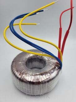 Transformator toroidalny TS 100VA 230V // 2x22V - 2x2,27A - 2