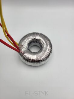 Transformator toroidalny TS 60VA 230V // 2x8V  -  2x3,75A - 2