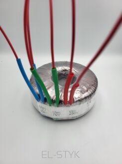 Transformator toroidalny TS 200VA 230V // 70V - 2,85A / 12V - 0,5A - 3