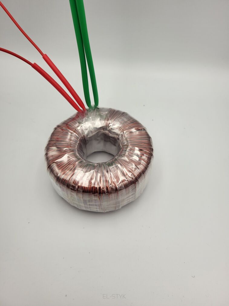 Transformator toroidalny TS 100VA 230V // 12V  -  8,33A z zabezpieczeniem termicznym