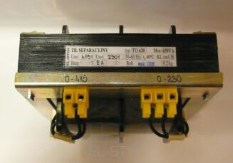 Transformator separacyjny TO 630VA 415/230V - 2,73A - 2