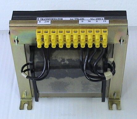 Transformator oddzielający TMa 650VA 230V//36V/19V